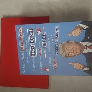 Funny Husband Greeting Card with Red Envelope